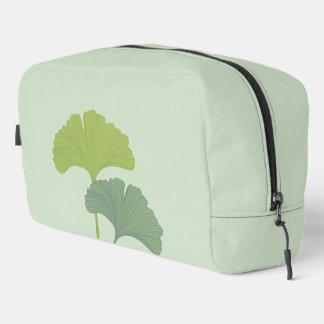 Trousse De Toilette Ginkgo Leaves Customizable Background Colors 