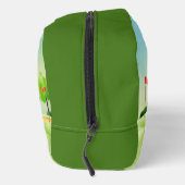 Trousse De Toilette Golf Thème Parcours Greens Monogramme Nom (Droite)