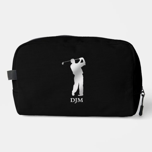 Trousse De Toilette Golfeur Silhouette Monogramme (Recto)