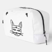 Trousse De Toilette Gothic cat pencil bag (Coin droit)