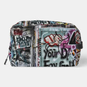 Trousse De Toilette Graffiti Urban Street Cool Grunge Moderne Unique (Verso)