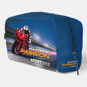 Trousse De Toilette Graphisme de course de Superbike Maximum Passion B