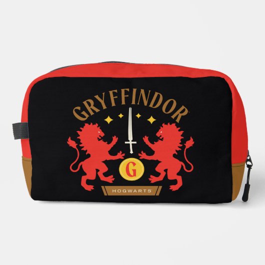 Trousse De Toilette GRAYFFINDOR™ Maison double Lion épée graphique (Recto)