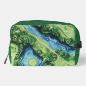 Trousse De Toilette Greenside Getaway : Golfer's Monogrammed Dopp Kit (Verso)