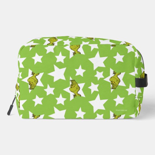 Trousse De Toilette Grinch Peeking Star Pattern (Verso)