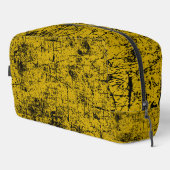 Trousse De Toilette Grunge jaune (Coin droit)
