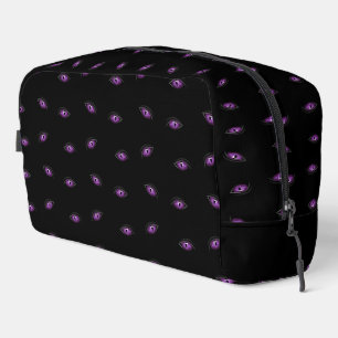 Trousse De Toilette Halloween, Yeux Violets, Trucs Ou Traitements, Boi