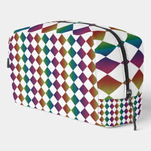 Trousse De Toilette Harlequin multicolore couleur Diamond Checker