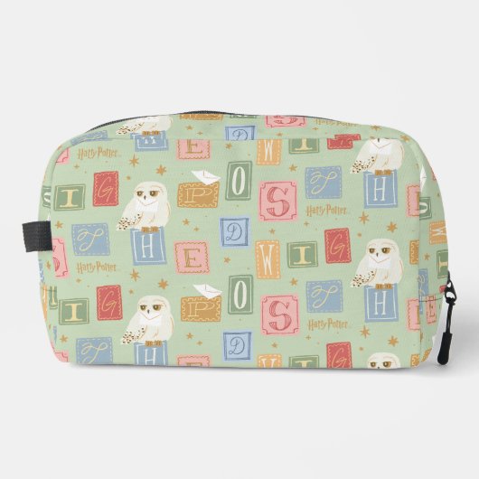 Trousse De Toilette Hedwig Post Letter Block Pattern (Recto)