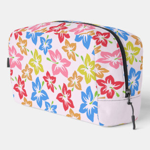 Trousse De Toilette Hibiscus Coloré, Motif Des Fleurs