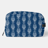 Trousse De Toilette Hibou (bleu foncé) - Dopp Kit (Verso)