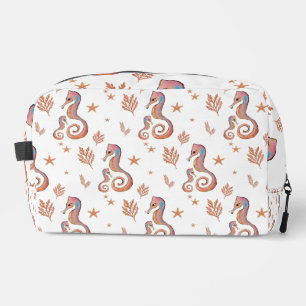 Trousse De Toilette Hippocampe Coloré Motif Océan