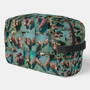 Trousse De Toilette Hippos au jeu : un paradis d'étang,