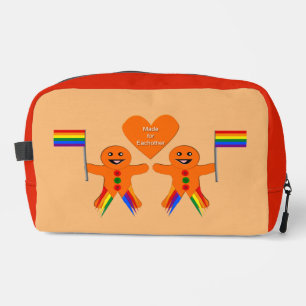 Trousse De Toilette Hommes gays Noël Gingpain Couple