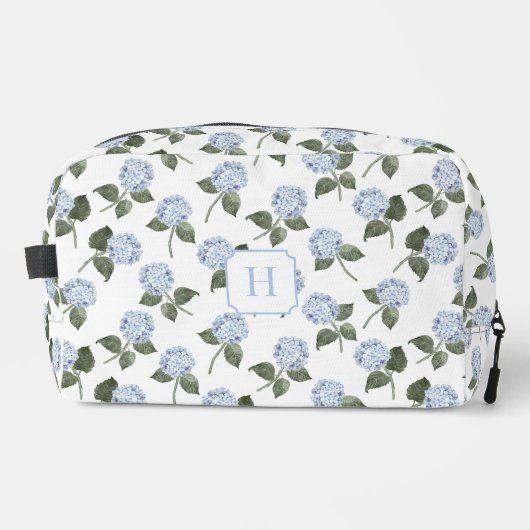 Trousse De Toilette Hydrangea Hamptons Fleurs Monogramme (Recto)
