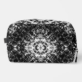Trousse De Toilette Hypnotic Abstract Black And White Modern Art (Recto)