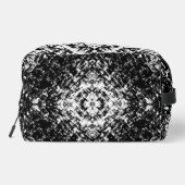 Trousse De Toilette Hypnotic Abstract Black And White Modern Art (Verso)