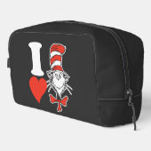 Trousse De Toilette I Heart Cat in the Casquette (Coin droit)