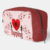 Trousse De Toilette I Heart Tap Dance Pink (Coin droit)