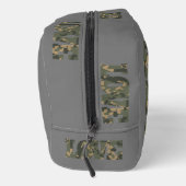 Trousse De Toilette I Love Camouflage Vert Brown | (Droite)