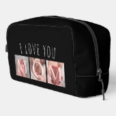 Trousse De Toilette I Love You Mom Photo Black (Coin droit)