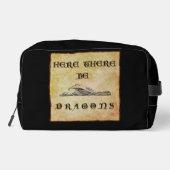 Trousse De Toilette Ici Il Y A La Poche Dragons (Verso)
