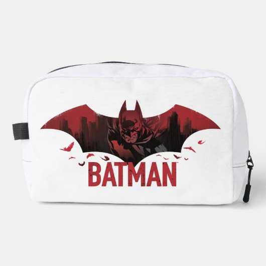 Trousse De Toilette Icône gotham de Batman Crimson (Recto)