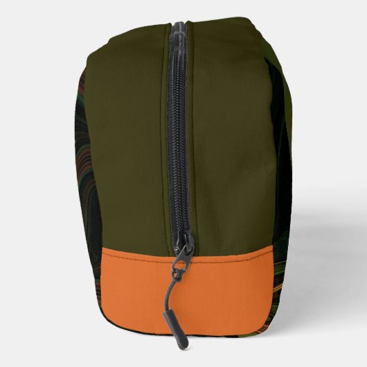 Trousse De Toilette Imaginaire Plante Abstrait rouille verte Brown fra (Droite)