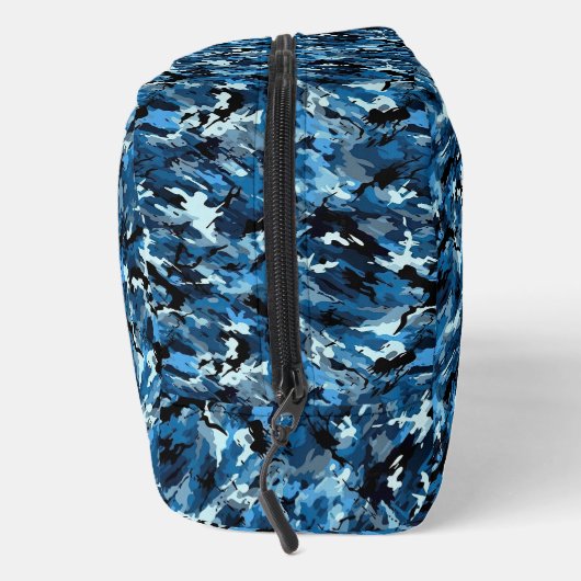 Trousse De Toilette Impression Camo Bleu (Droite)