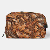 Trousse De Toilette Impression en cuir à outils de l'Ouest (Verso)