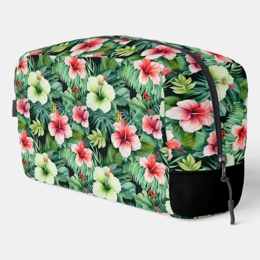 Trousse De Toilette Impression tropicale (Coin droit)