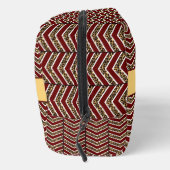 Trousse De Toilette Imprimé chevron léopard (Droite)