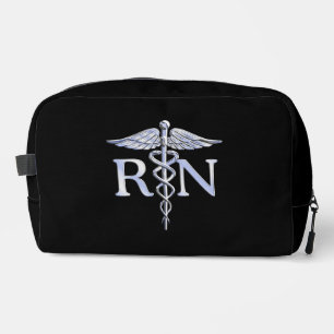 Trousse De Toilette Infirmière inscrite RN Caduceus Snakes Style sur n