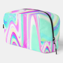 Iridescente Holographique Liquide Swirl