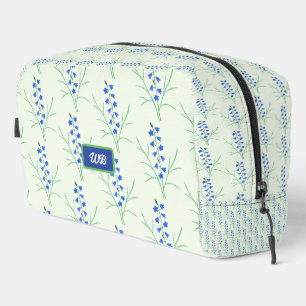 Trousse De Toilette Jacinthes Pâle Vert
