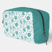 Trousse De Toilette Jacobean Floral Big Motif Tee sur blanc (Coin droit)