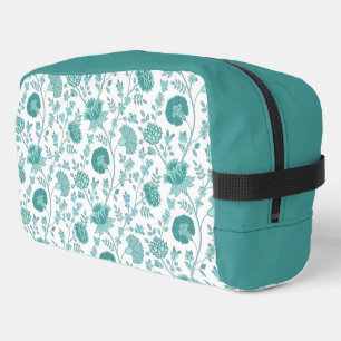 Trousse De Toilette Jacobean Floral Big Motif Tee sur blanc