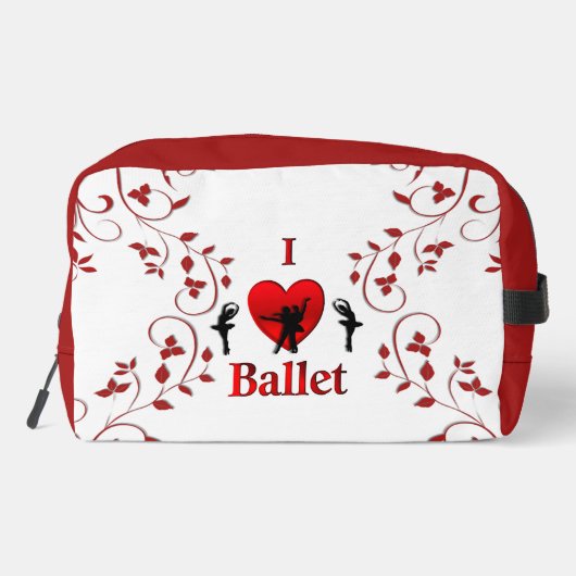Trousse De Toilette J'adore le ballet (Verso)