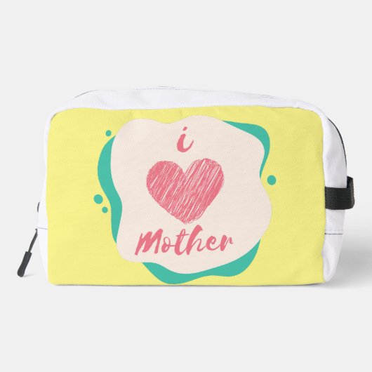 Trousse De Toilette j'aime ma mère (Verso)