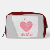 Trousse De Toilette j'aime ma mère (Verso)