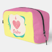 Trousse De Toilette j'aime ma soeur (Coin droit)