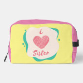 Trousse De Toilette j'aime ma soeur (Verso)