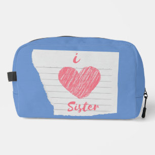 Trousse De Toilette j'aime ma soeur