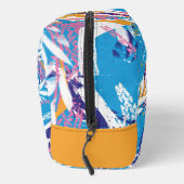 Trousse De Toilette Jardin du matin enneigé. kit dopp (Droite)