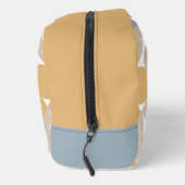 Trousse De Toilette Jaune Beige Brown Gris Milieu de siècle Cercles Mo (Droite)