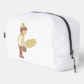 Trousse De Toilette je suis fraîche et prête à travailler (Coin droit)