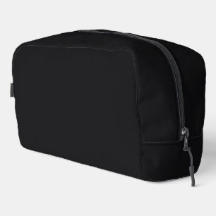 Trousse De Toilette Jet noir couleur solide