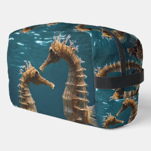 Trousse De Toilette Jeunes hippocampes romantiques sous l'océan,