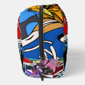 Trousse De Toilette Jogger du coureur d'art pop gras (Droite)