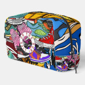 Trousse De Toilette Jogger du coureur d'art pop gras (Coin droit)